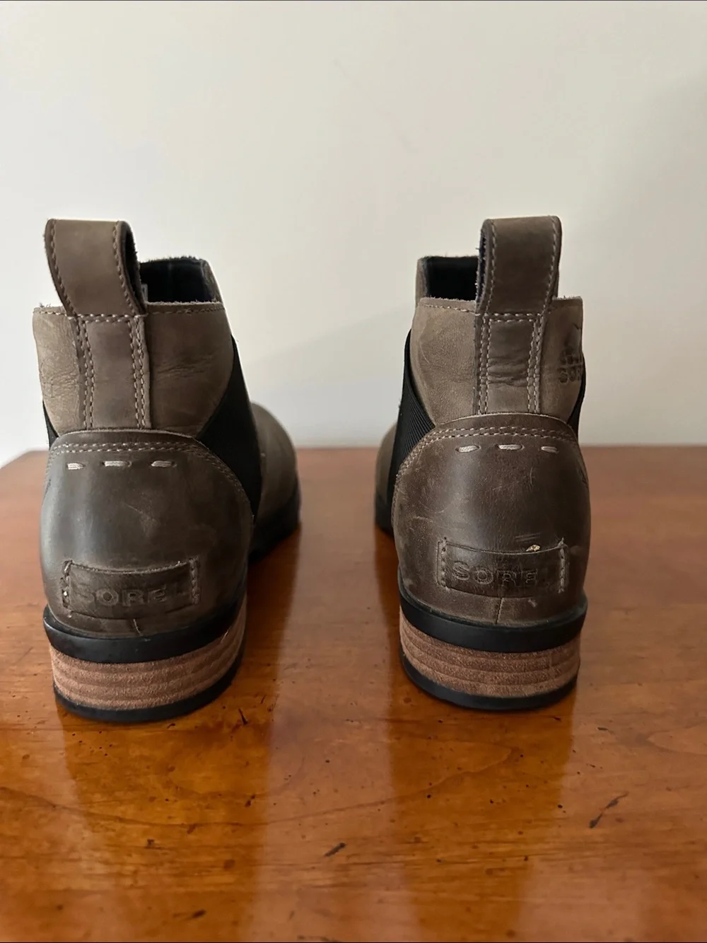 Sorel Taupe Chelsea Booties - Slip-On Ankle Boots